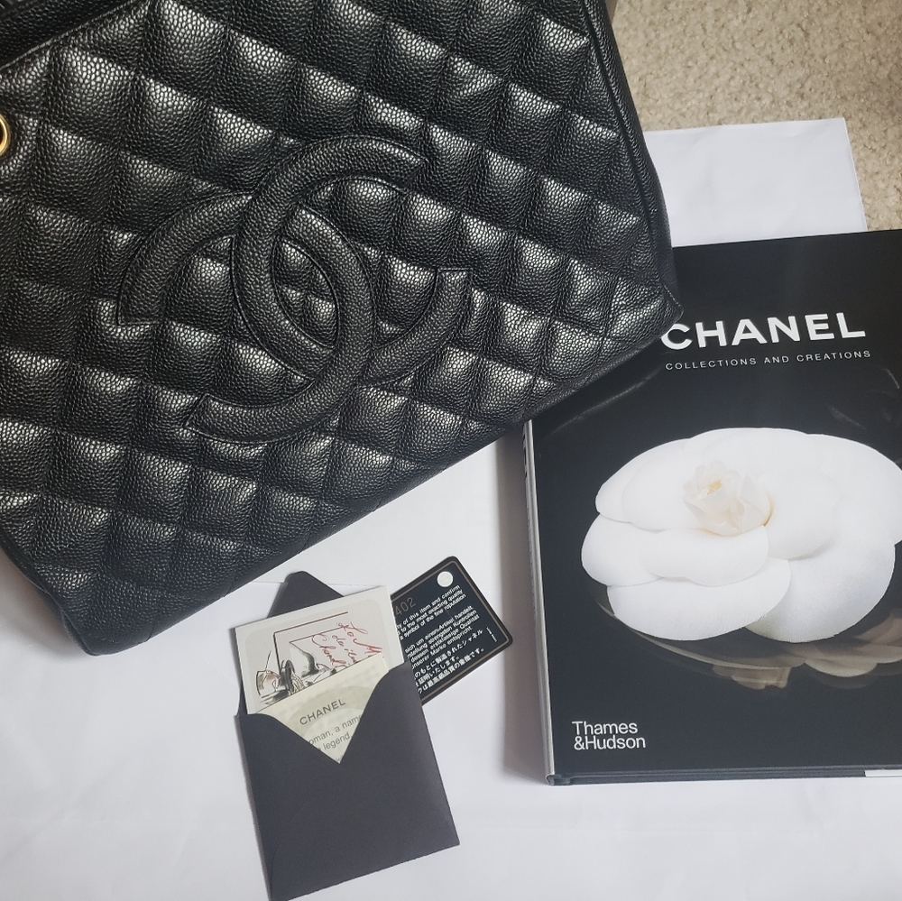 ××sold××...chanel gst black